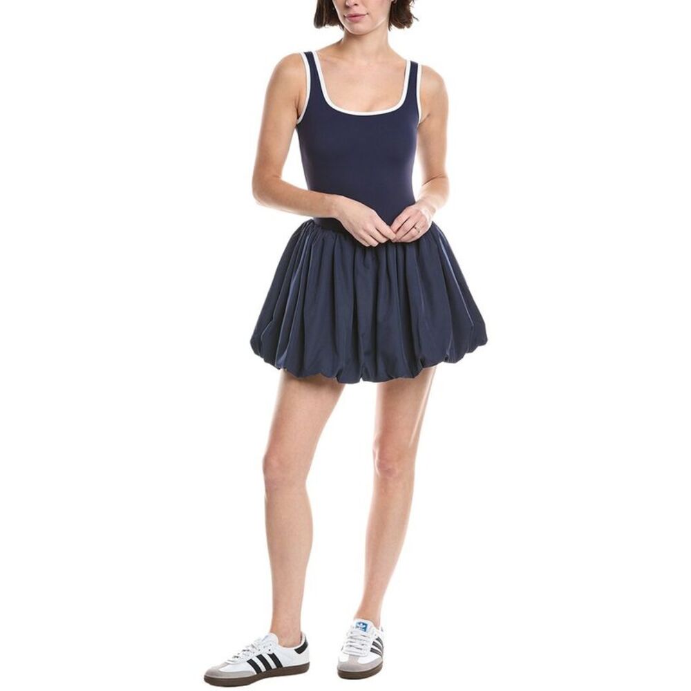 Phat Buddha Womens Mini Tank Dress, Blue